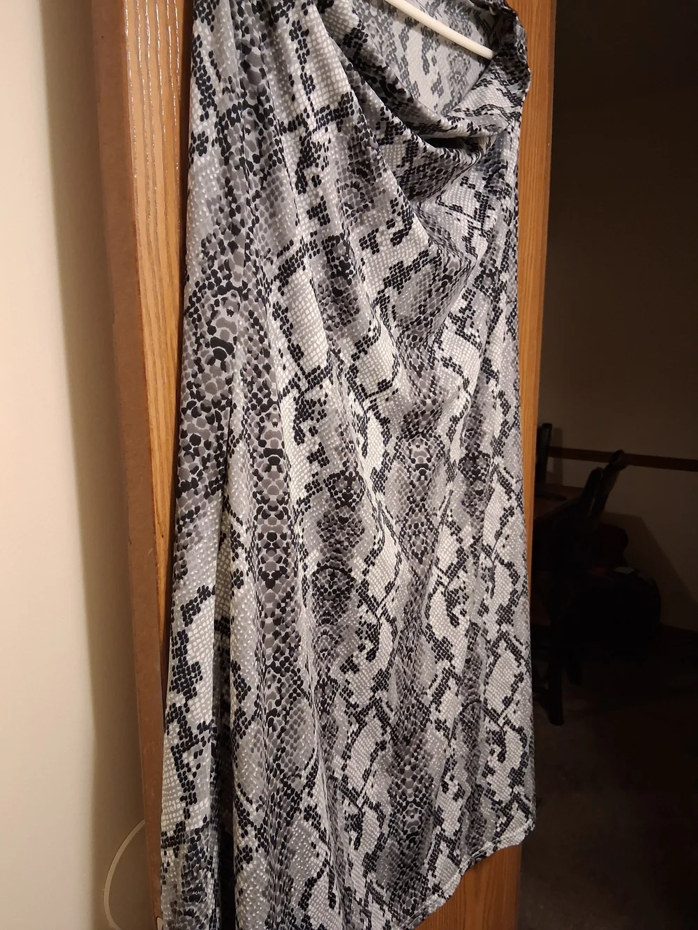 Animal Print Maxi Skirt Womens XL.